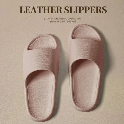 Men Sandals Flip Flops Man Slippers Solid Color Simple Non-Slip Soft Sole Comfortable Shower Slippers Outdoor