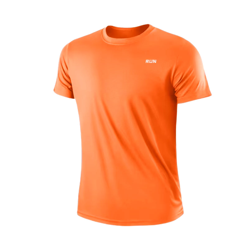 Men's Quick Dry Short Sleeve Gym Shirt