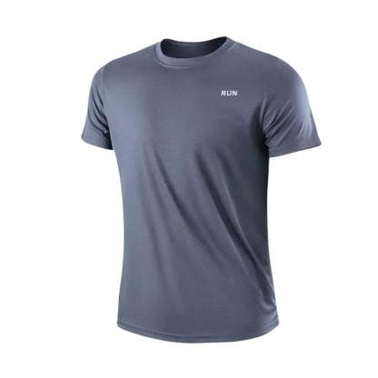Men's Quick Dry Short Sleeve Gym Shirt