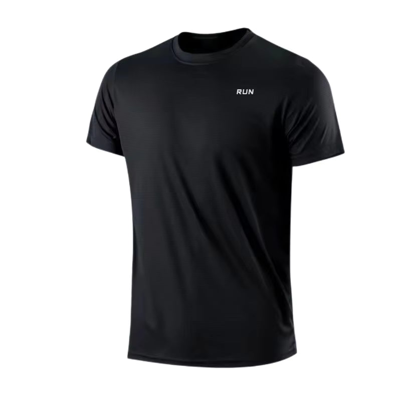 Men's Quick Dry Short Sleeve Gym Shirt