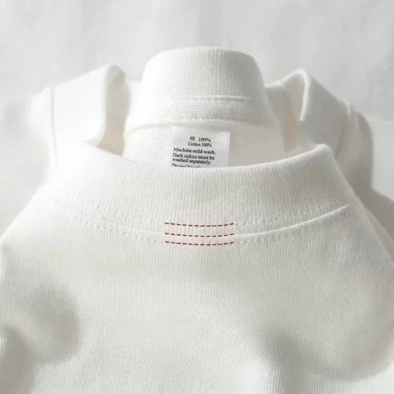 Elevate Your Style with Our Premium Heavyweight Cotton Half Sleeve T-Shirt for Men - Perfect for Spring and Summer!