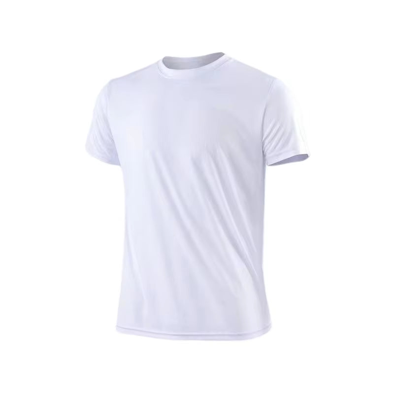 Men's Quick Dry Short Sleeve Gym Shirt