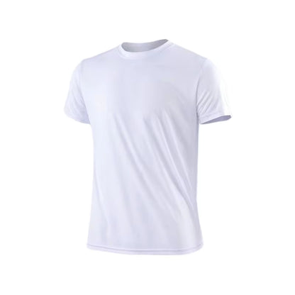 Men's Quick Dry Short Sleeve Gym Shirt